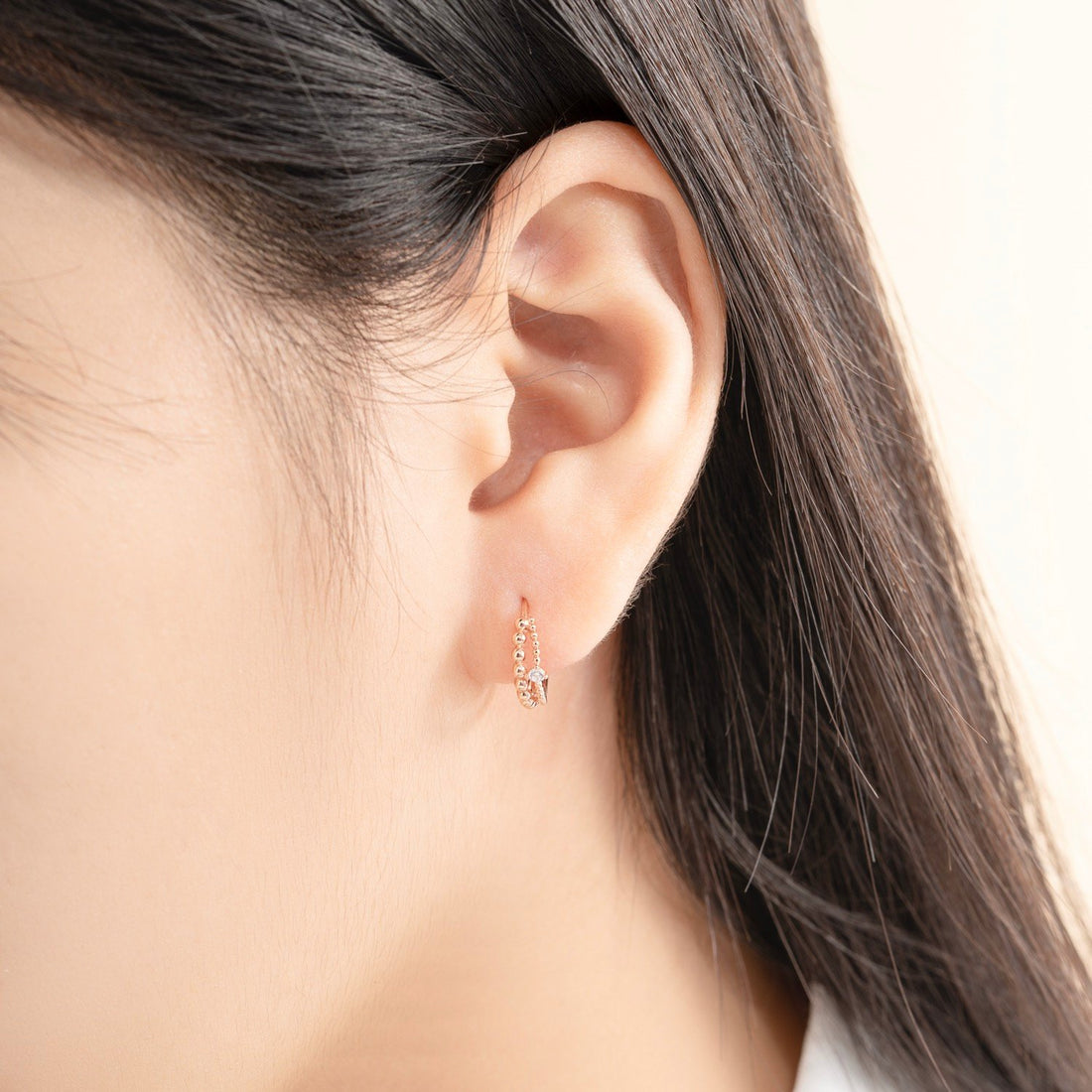 STARLIGHT 14K Gold CZ Earrings