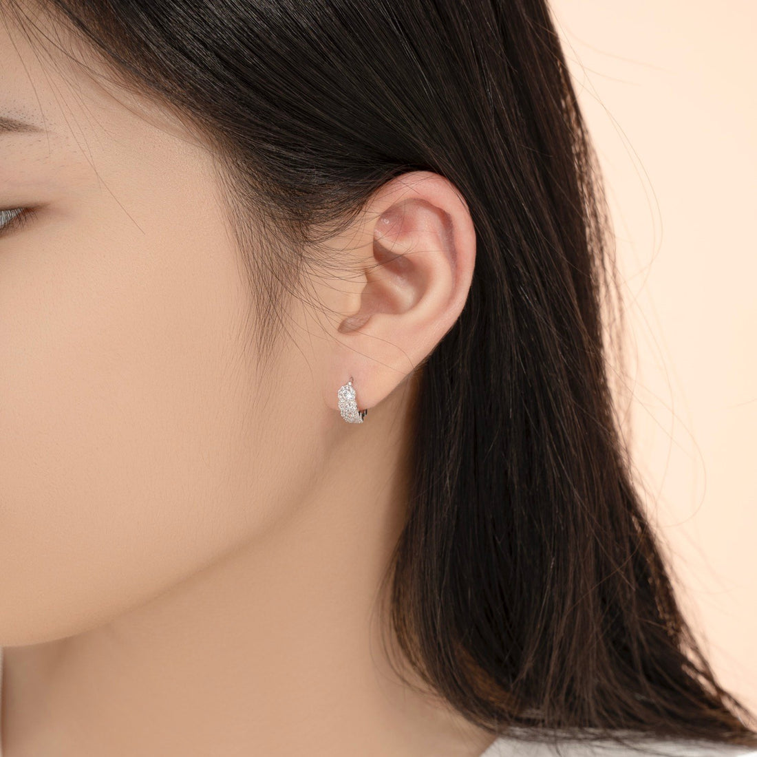 STARLIGHT 14K Gold CZ Earrings