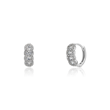 STARLIGHT 14K Gold CZ Earrings