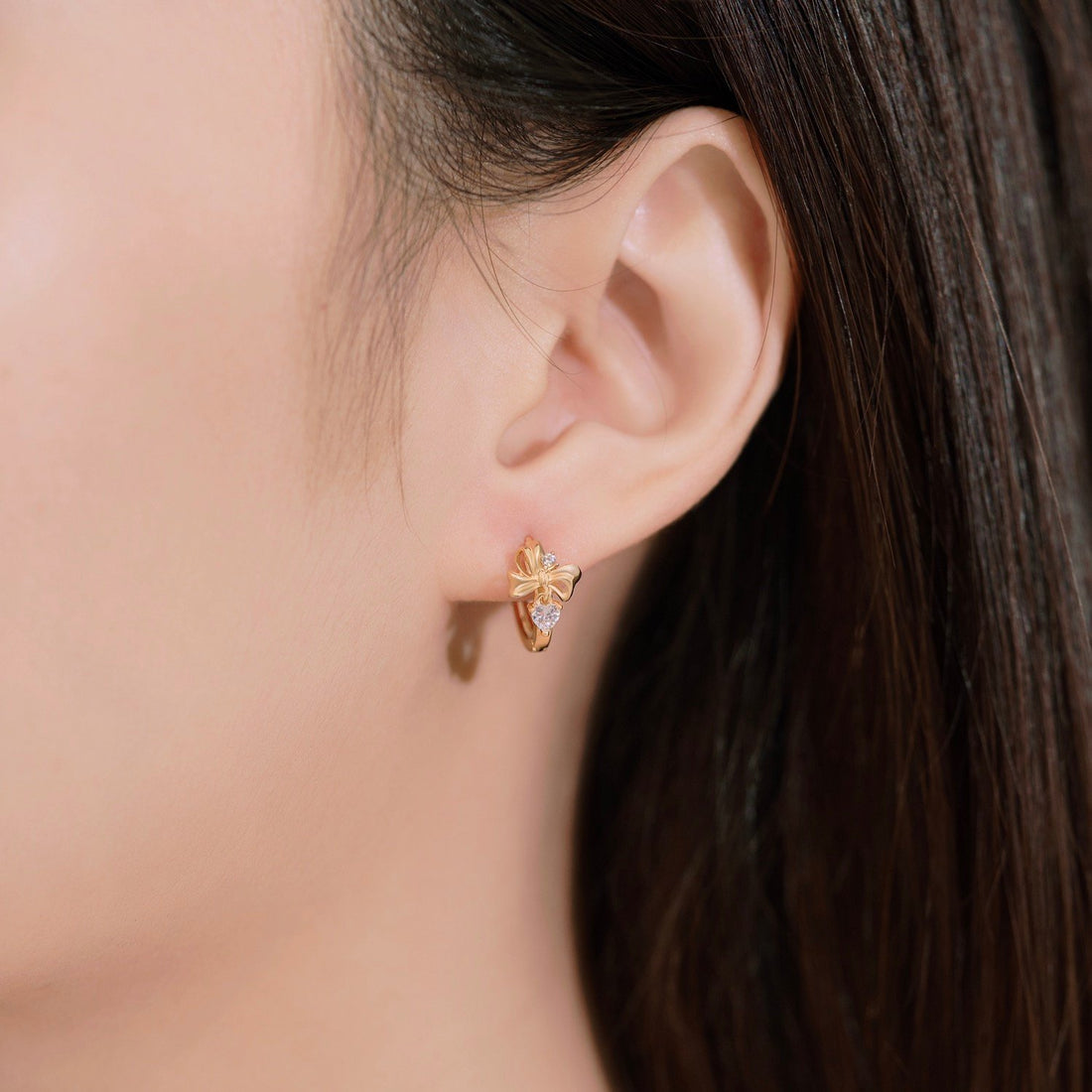 STARLIGHT 14K Gold CZ Earrings