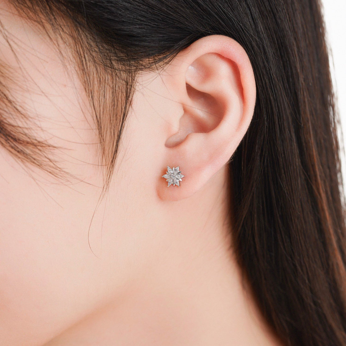 STARLIGHT 14K Gold CZ Earrings