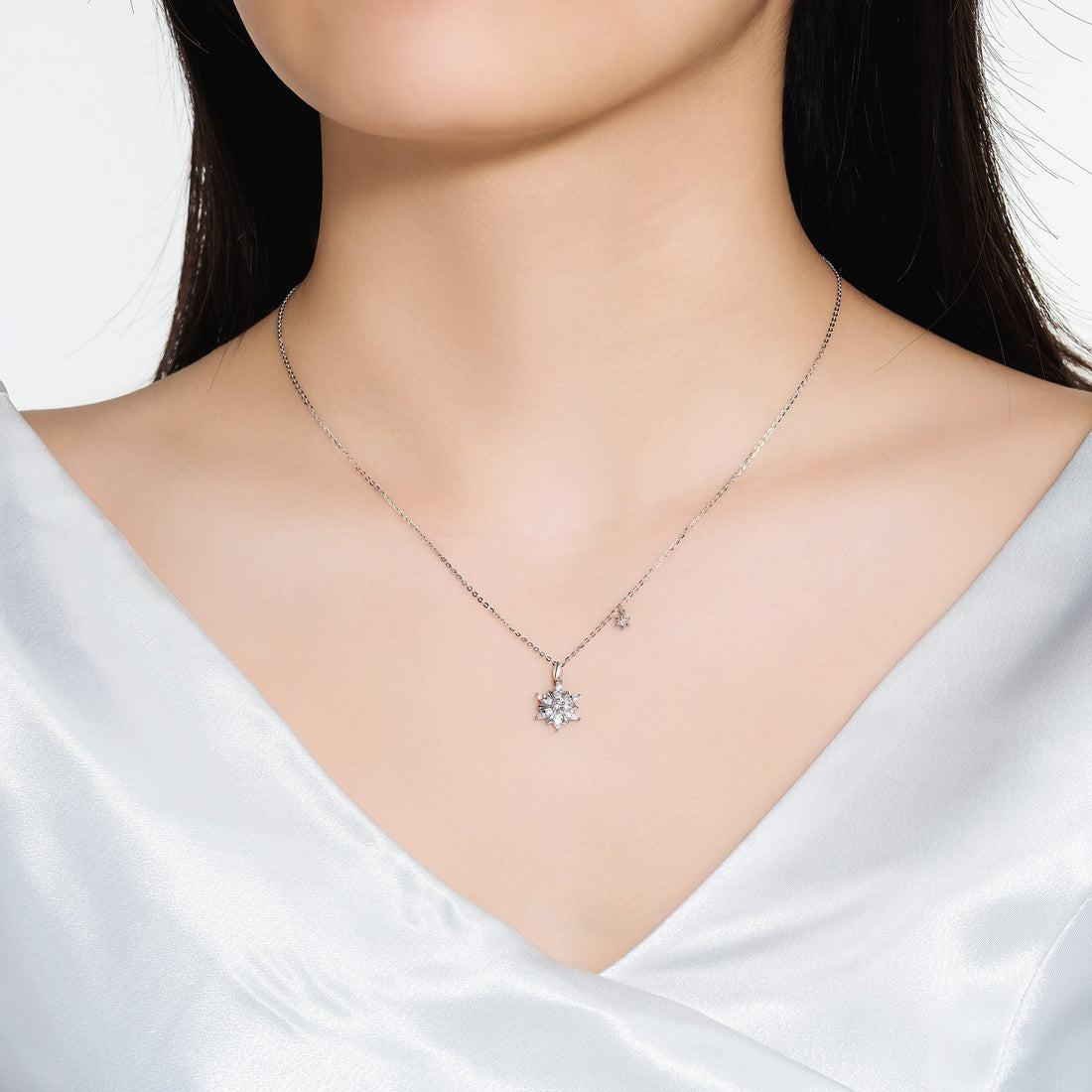 STARLIGHT 14K Gold CZ Necklace