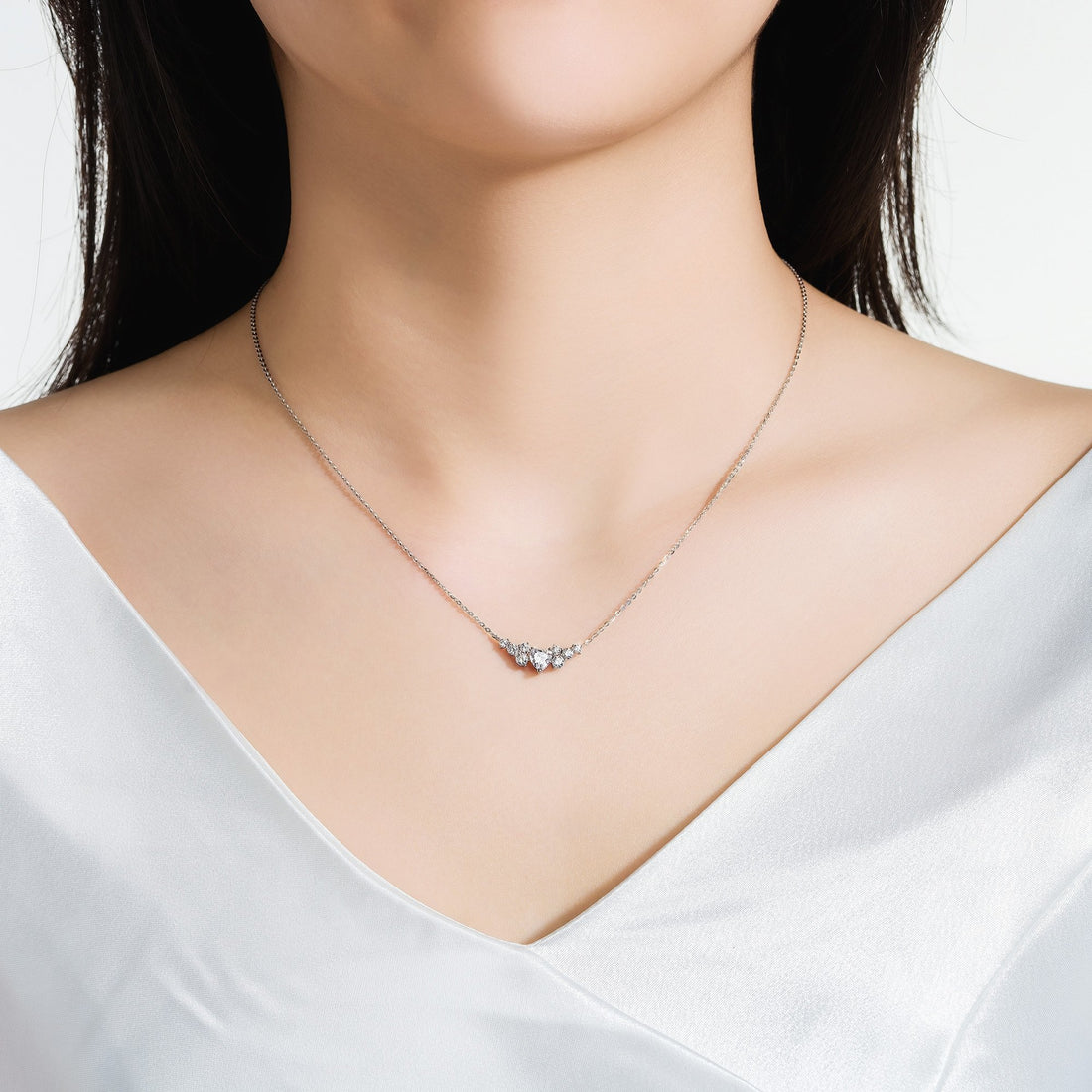 STARLIGHT 14k Gold CZ Necklace