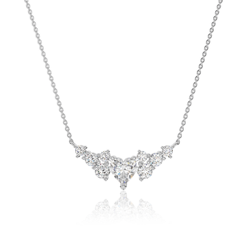 STARLIGHT 14k Gold CZ Necklace