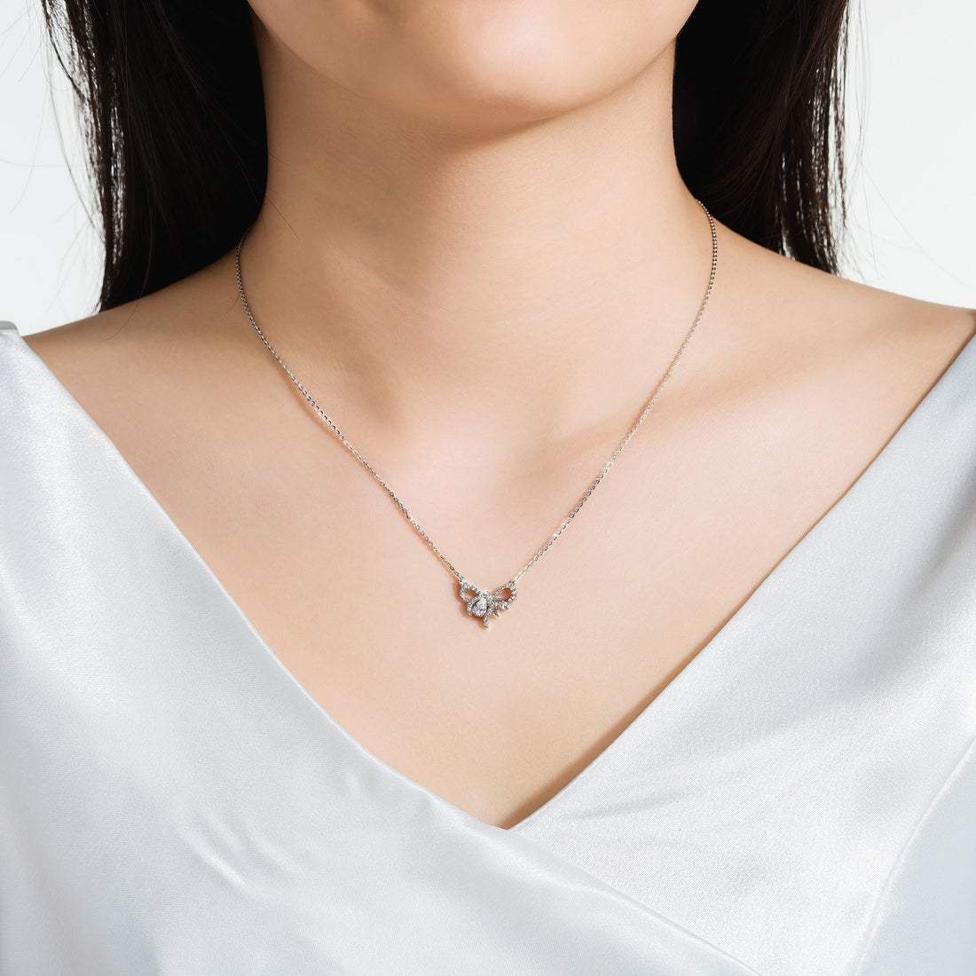 STARLIGHT 14k Gold CZ Necklace