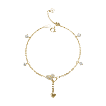 STARLIGHT 14K Gold CZ Bracelet