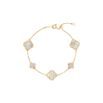 STARLIGHT 14k Gold CZ Bracelet