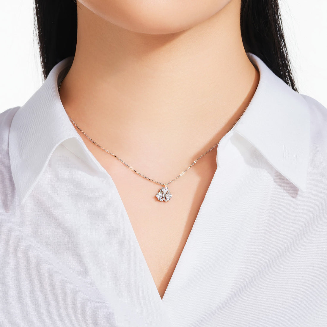 STARLIGHT 14K Gold CZ Pendant