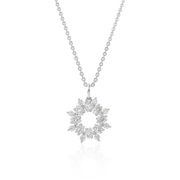 STARLIGHT 14K Gold CZ Pendant