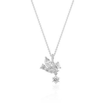 STARLIGHT 14k Gold CZ Necklace