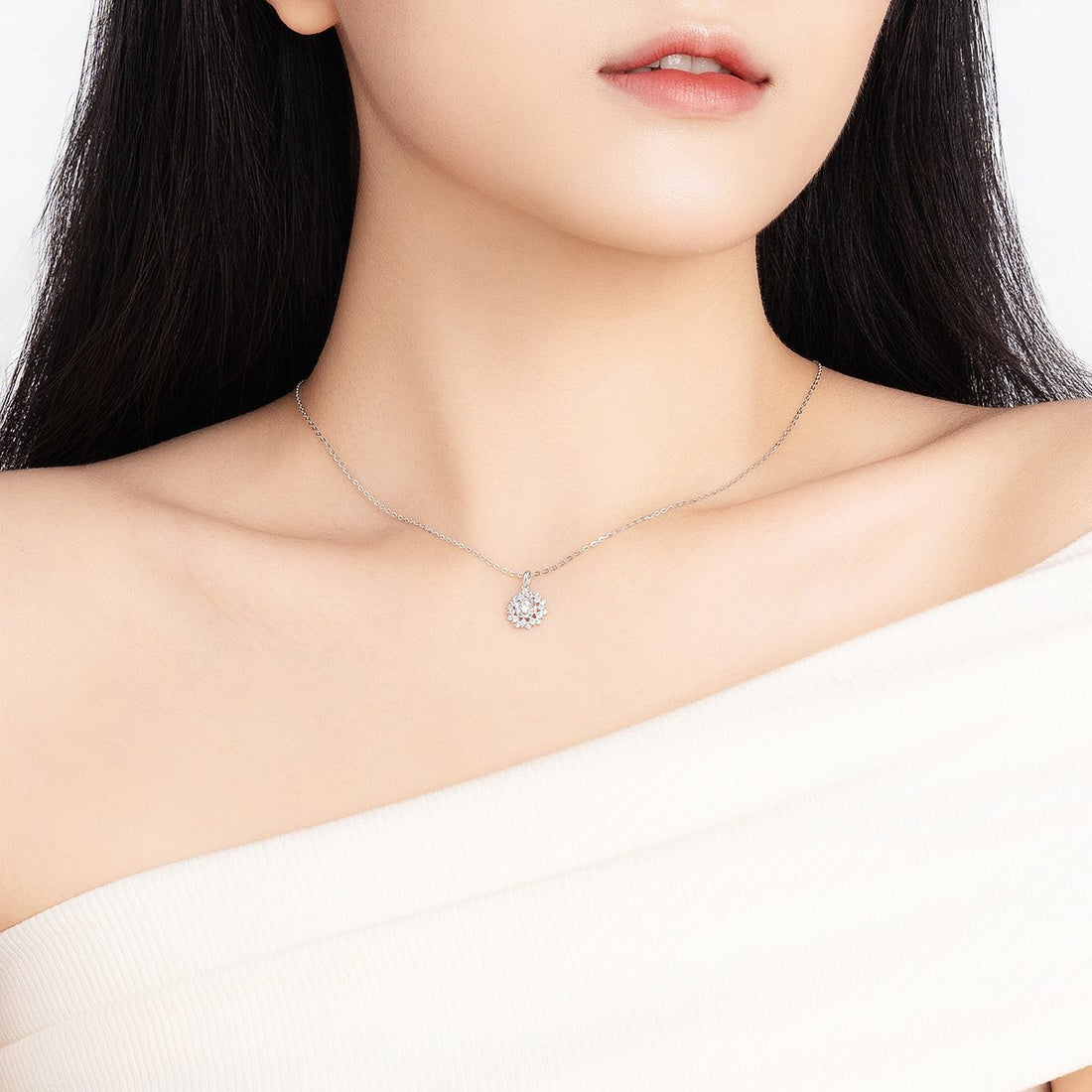 STARLIGHT 14K Gold CZ Pendant