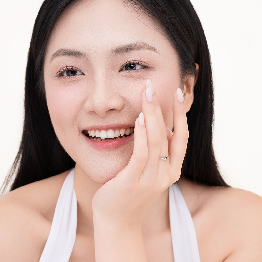 STARLIGHT 925 Silver CZ Daily Ring