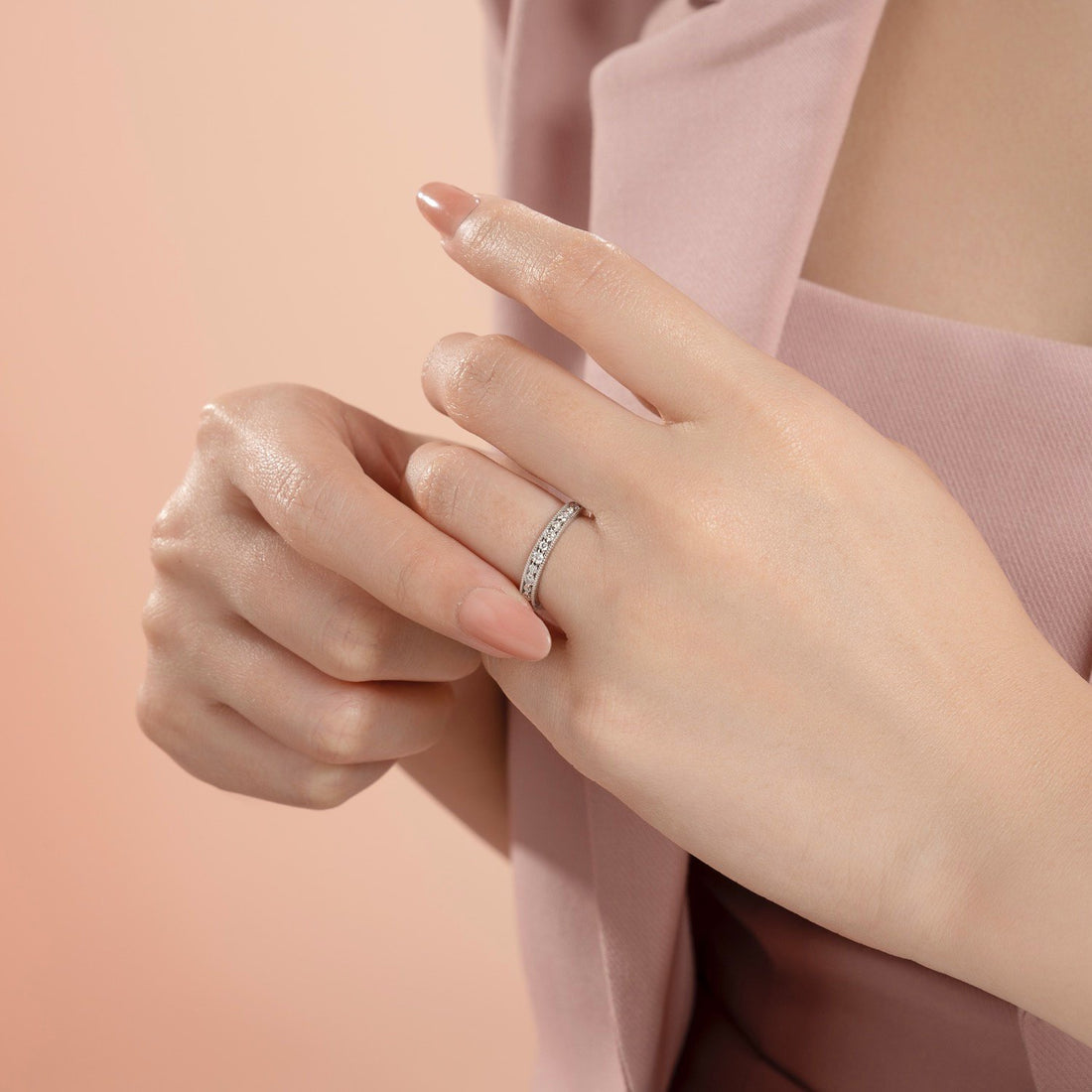 STARLIGHT 14K Gold CZ Fashion Ring