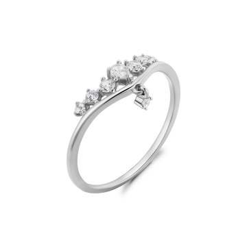 STARLIGHT 14K Gold CZ Fashion Ring