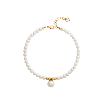 PERLINA 14K Gold Pearl Bracelet